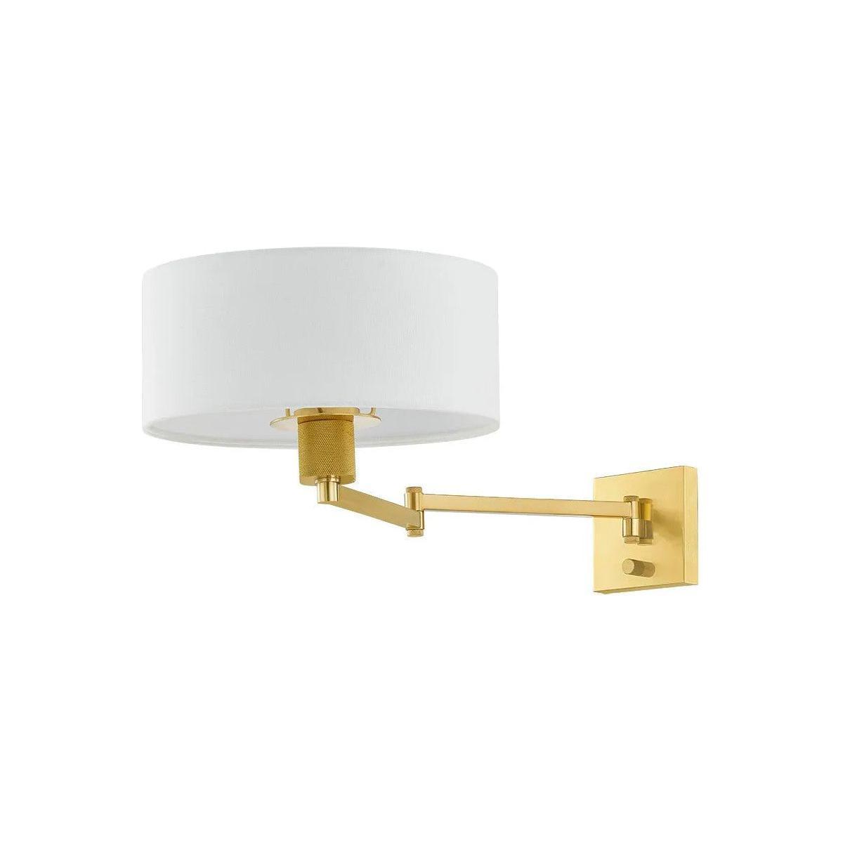 Hudson Valley Lighting - Sammy Wall Sconce - BKO1600-AGB - Canada Light Shop
