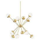 Hudson Valley Lighting - Saratoga LED Chandelier - 2836-AGB - Canada Light Shop