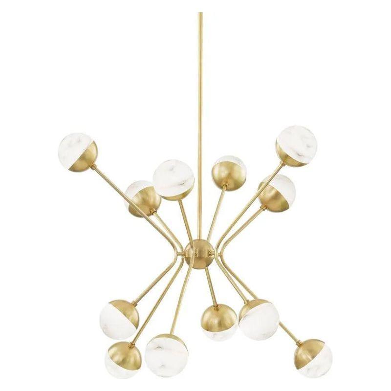 Hudson Valley Lighting - Saratoga LED Chandelier - 2836-AGB - Canada Light Shop