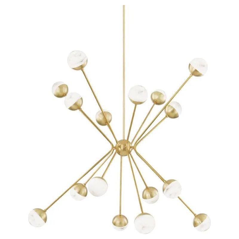 Hudson Valley Lighting - Saratoga LED Chandelier - 2851-AGB - Canada Light Shop