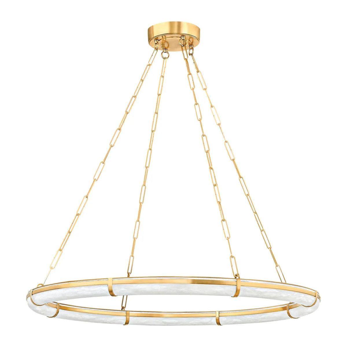 Hudson Valley Lighting - Sennett LED Chandelier - 5142-AGB - Canada Light Shop