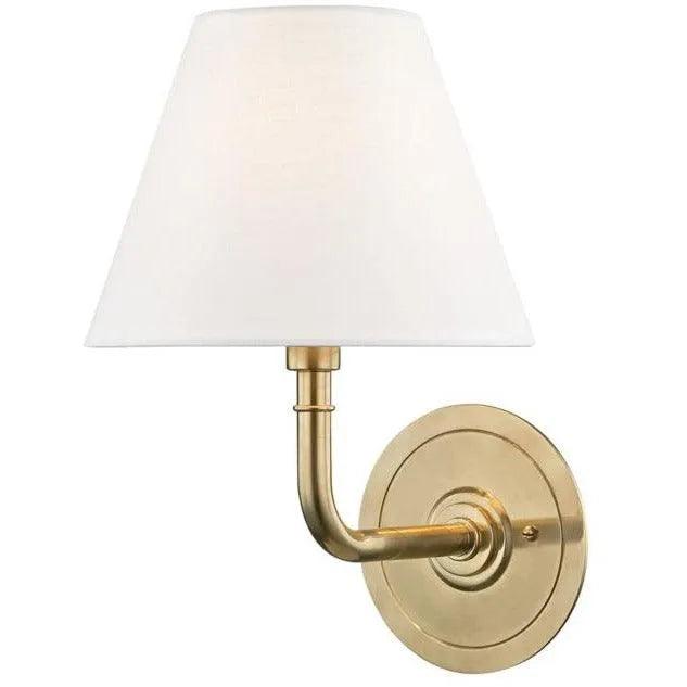 Hudson Valley Lighting - Signature No.1 Wall Sconce - MDS600-AGB - Canada Light Shop