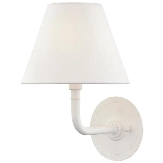 Hudson Valley Lighting - Signature No.1 Wall Sconce - MDS601-WH - Canada Light Shop