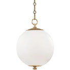 Hudson Valley Lighting - Sphere No.1 Pendant - MDS700-AGB - Canada Light Shop