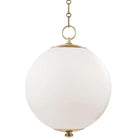 Hudson Valley Lighting - Sphere No.1 Pendant - MDS701-AGB - Canada Light Shop