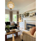 Hudson Valley Lighting - Sphere No. 3 Pendant - MDS800-AGB - Canada Light Shop