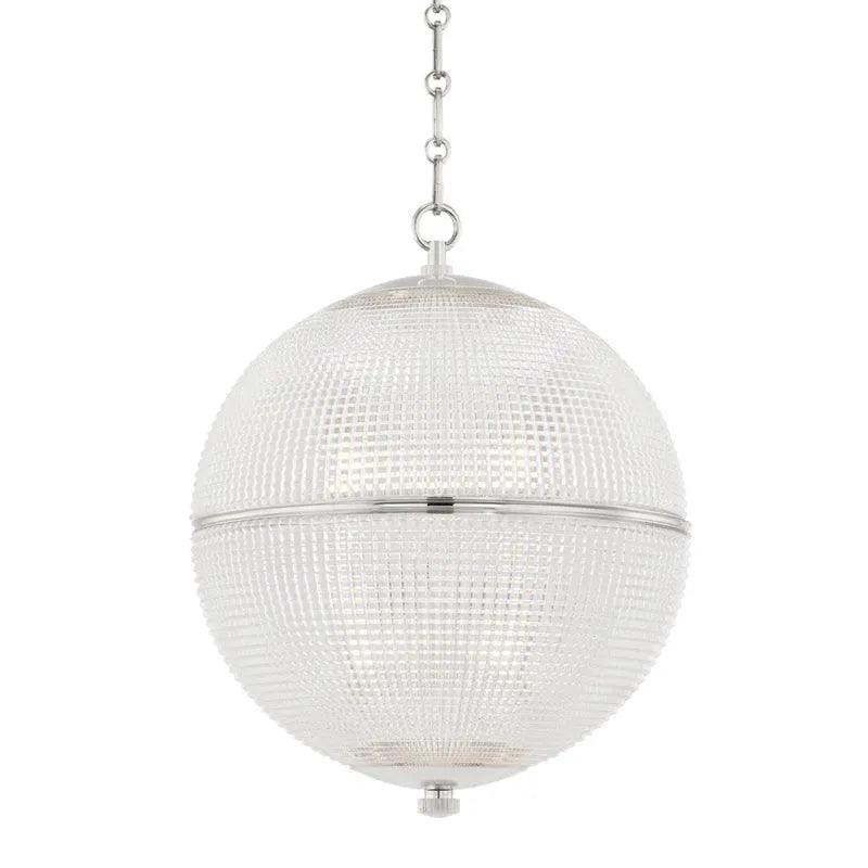 Hudson Valley Lighting - Sphere No. 3 Pendant - MDS801-PN - Canada Light Shop
