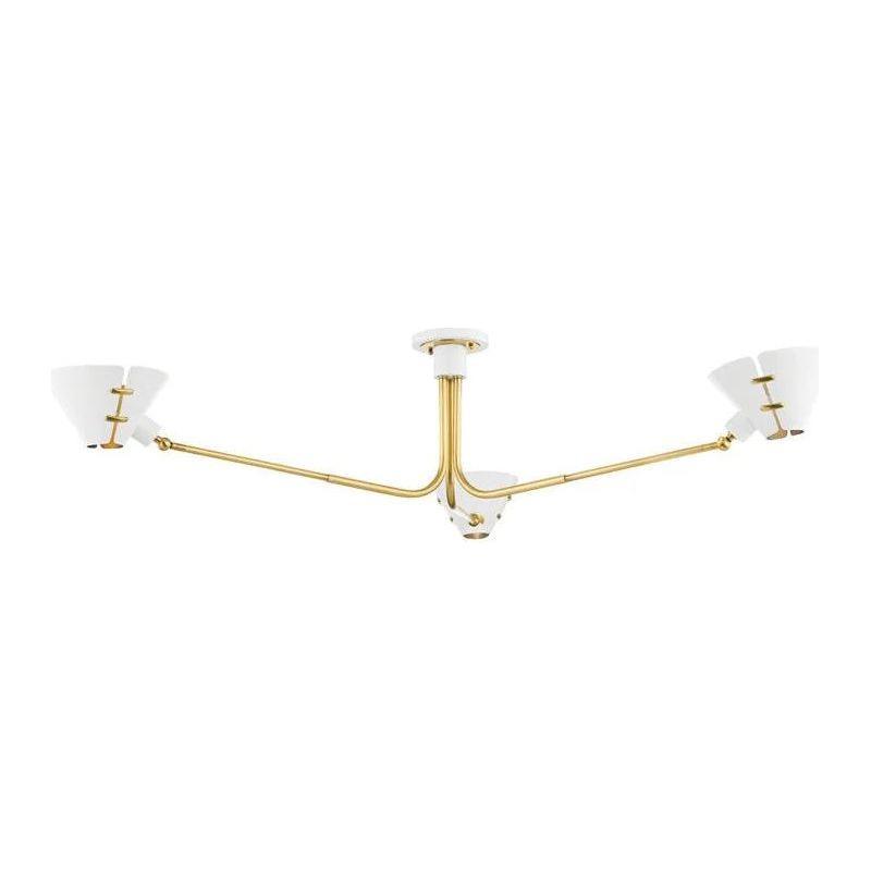 Hudson Valley Lighting - Split Semi Flush Mount - KBS1752803-AGB/SWH - Canada Light Shop