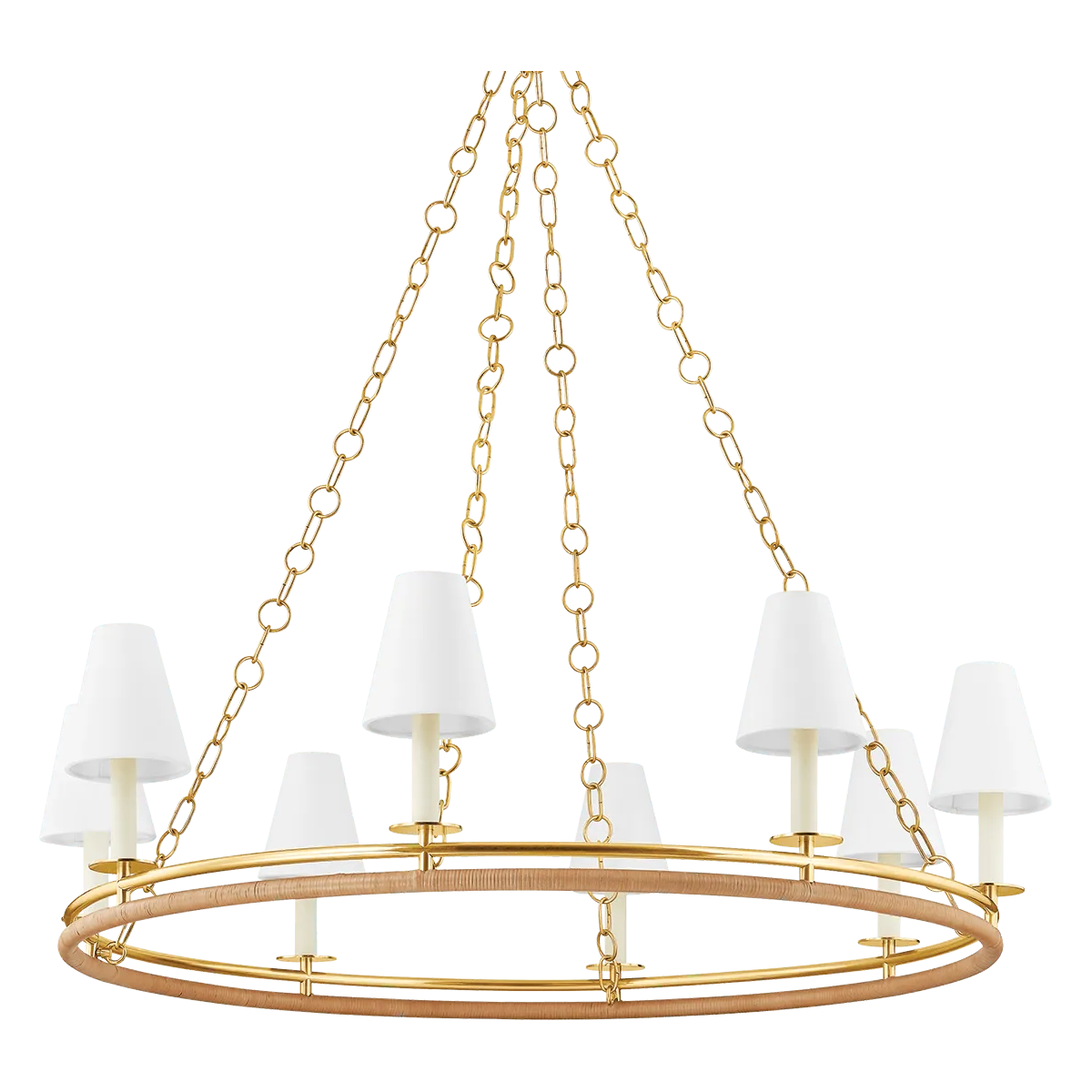 Hudson Valley Lighting - Swanton Chandelier - 4408-AGB - Canada Light Shop