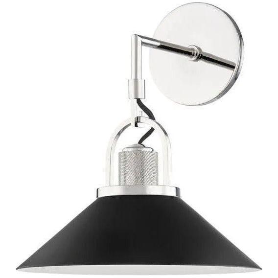 Hudson Valley Lighting - Syosset Wall Sconce - 2601-PN/BK - Canada Light Shop