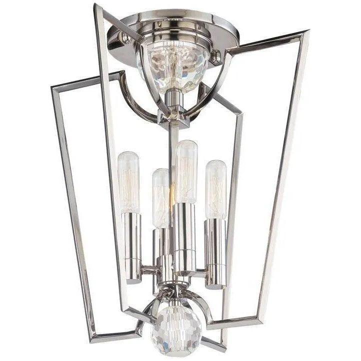 Hudson Valley Lighting - Waterloo Semi Flush Mount - 3004-PN - Canada Light Shop