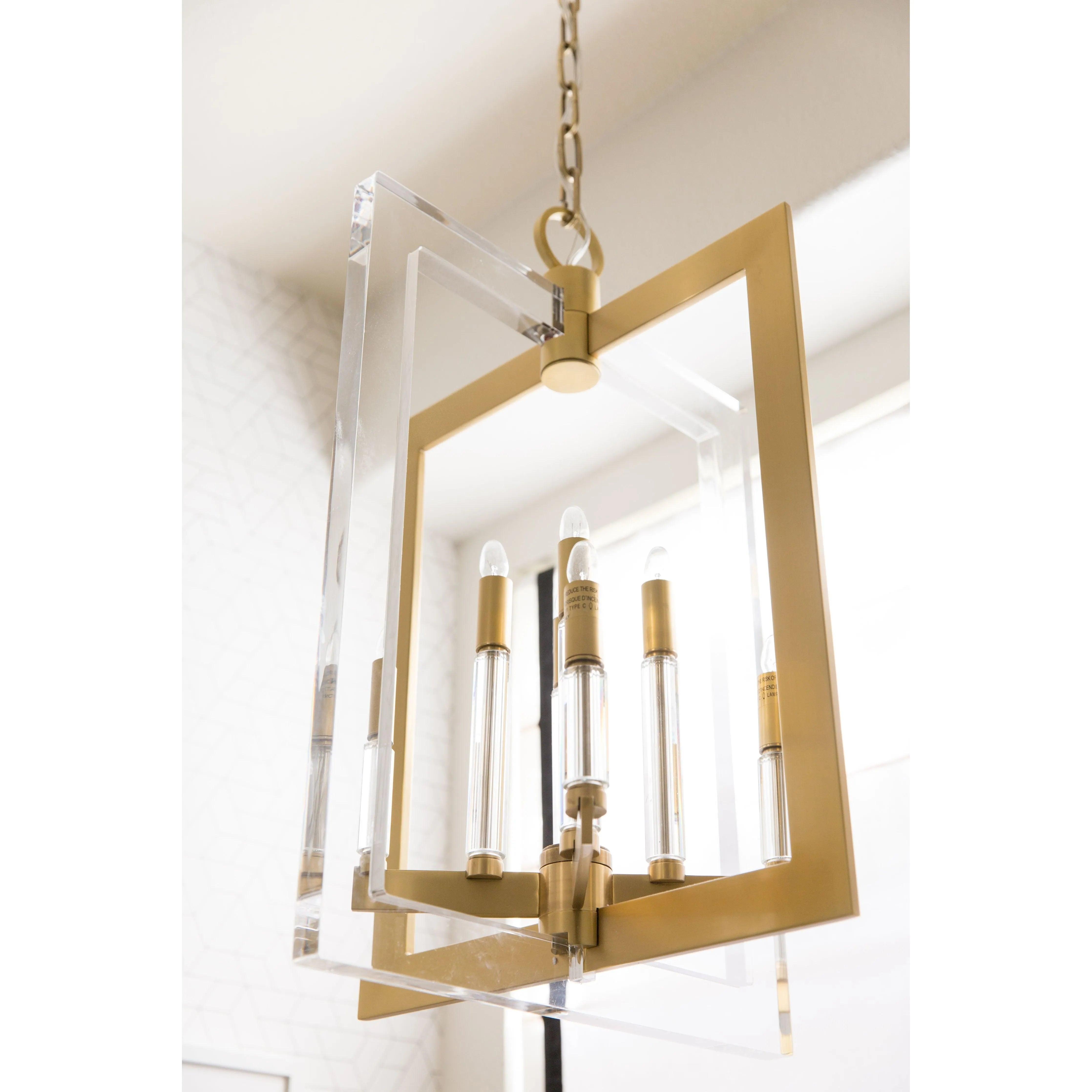 Hudson Valley Lighting - Wellington Pendant - 9312-AGB - Canada Light Shop