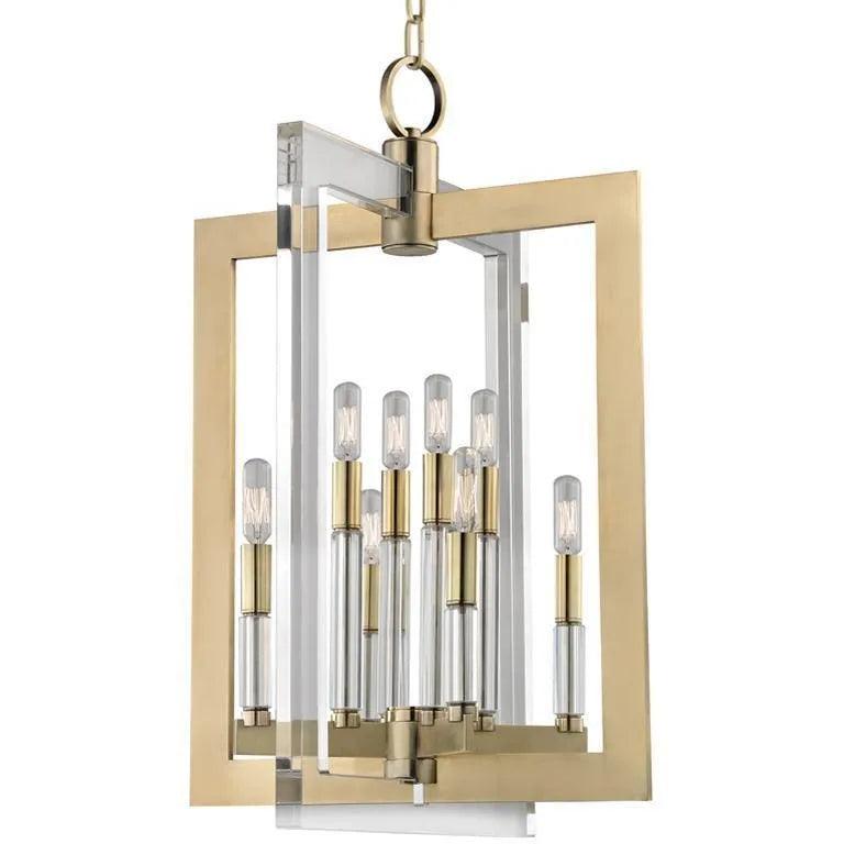 Hudson Valley Lighting - Wellington Pendant - 9317-AGB - Canada Light Shop