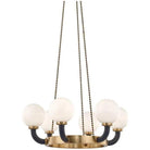 Hudson Valley Lighting - Werner Pendant - 3636-AGB/BK - Canada Light Shop