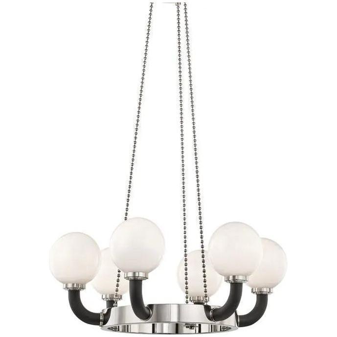 Hudson Valley Lighting - Werner Pendant - 3636-PN/BK - Canada Light Shop