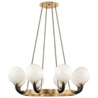 Hudson Valley Lighting - Werner Pendant - 3646-AGB/BK - Canada Light Shop