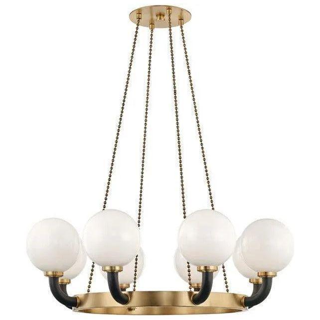 Hudson Valley Lighting - Werner Pendant - 3646-AGB/BK - Canada Light Shop