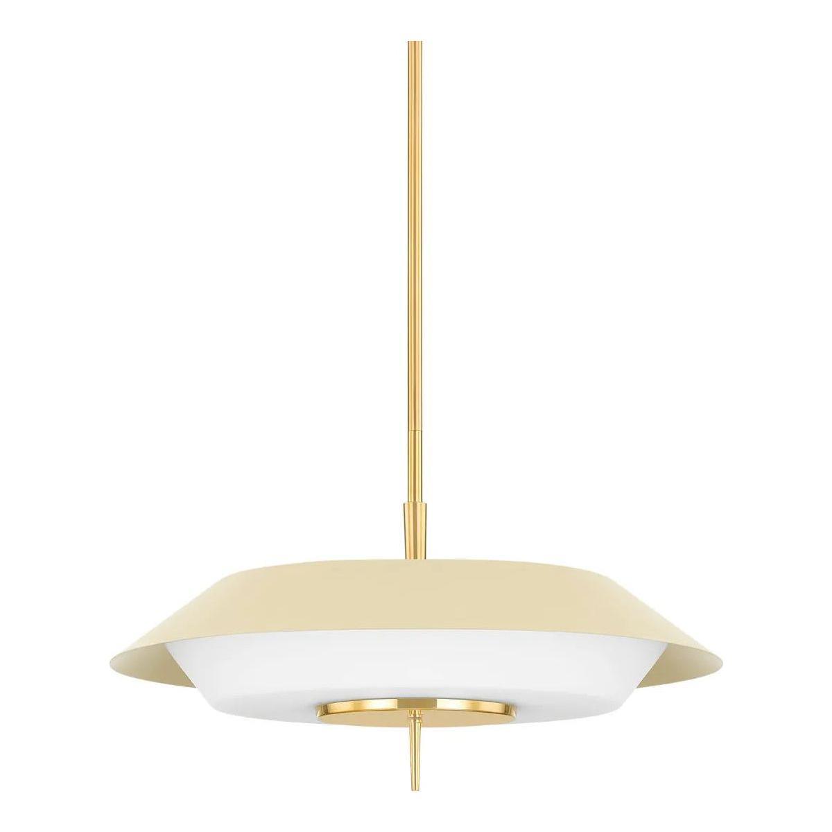 Hudson Valley Lighting - Westport Pendant - 4304-AGB/SSD - Canada Light Shop
