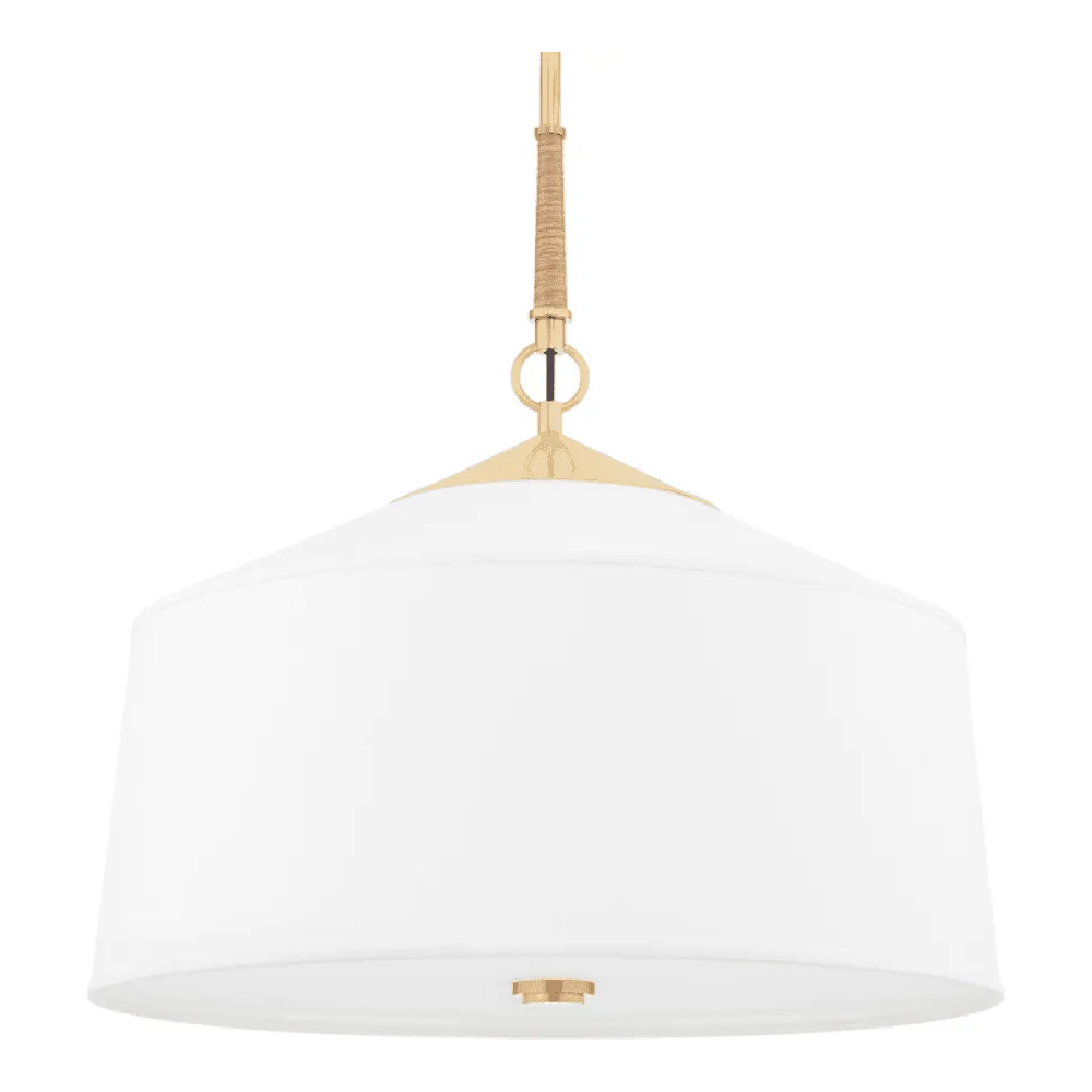 Hudson Valley Lighting - White Plains Pendant - 5223-AGB - Canada Light Shop