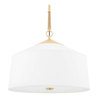 Hudson Valley Lighting - White Plains Pendant - 5223-AGB - Canada Light Shop