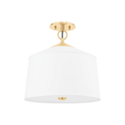 Hudson Valley Lighting - White Plains Semi Flush Mount - 5210-AGB - Canada Light Shop
