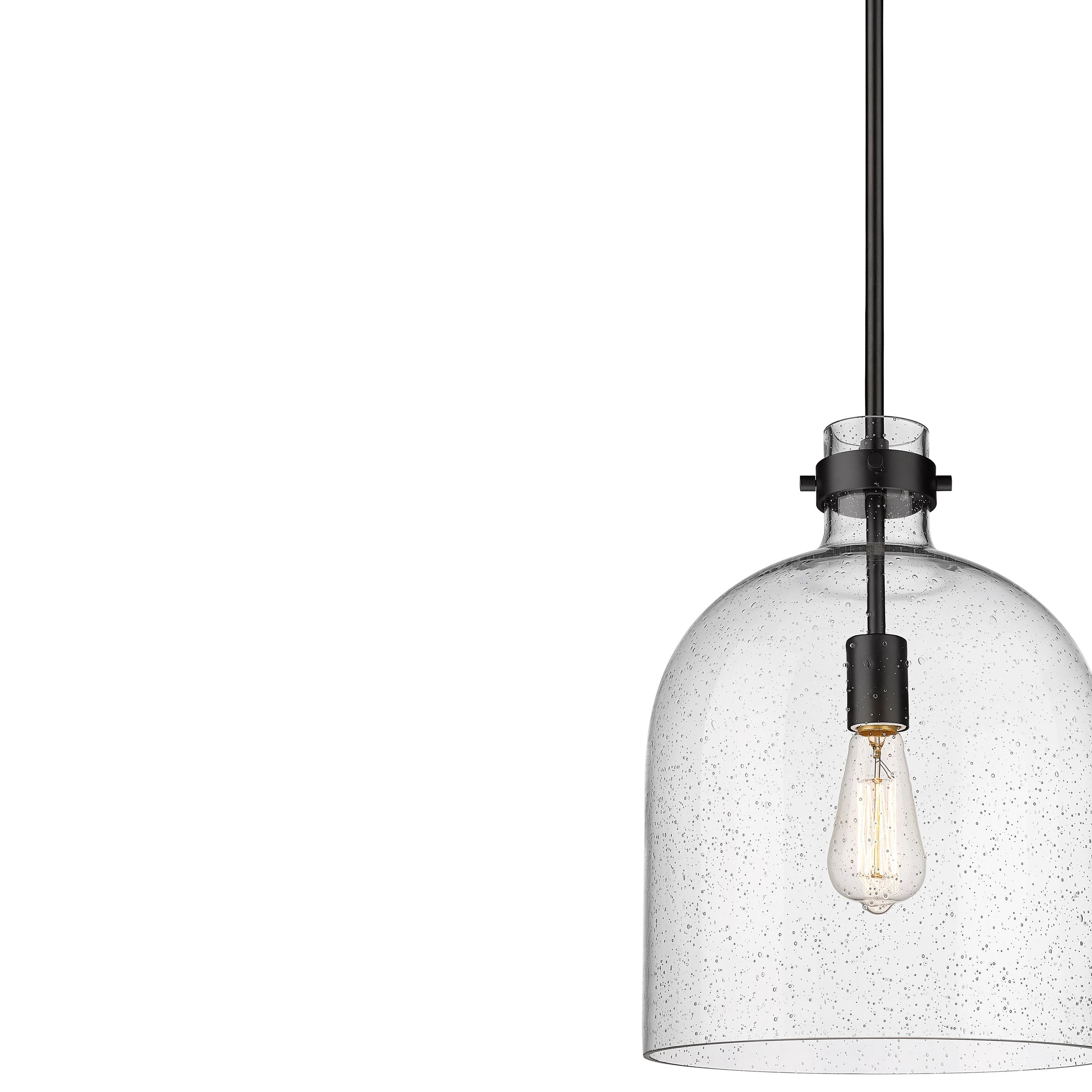 Z-Lite 817-12MB Pearson Pendant in Matte Black