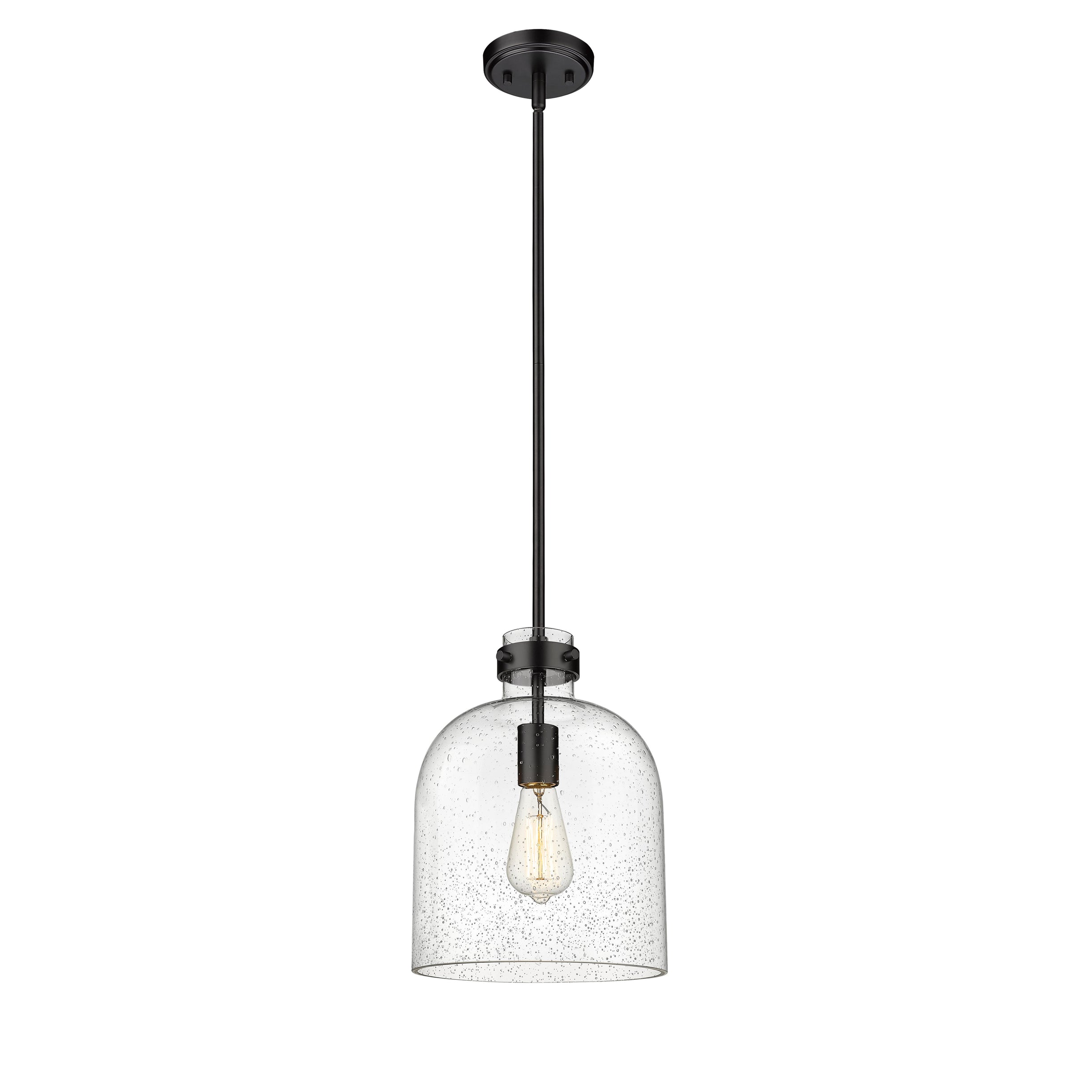 Z-Lite 817-9MB Pearson Pendant in Matte Black