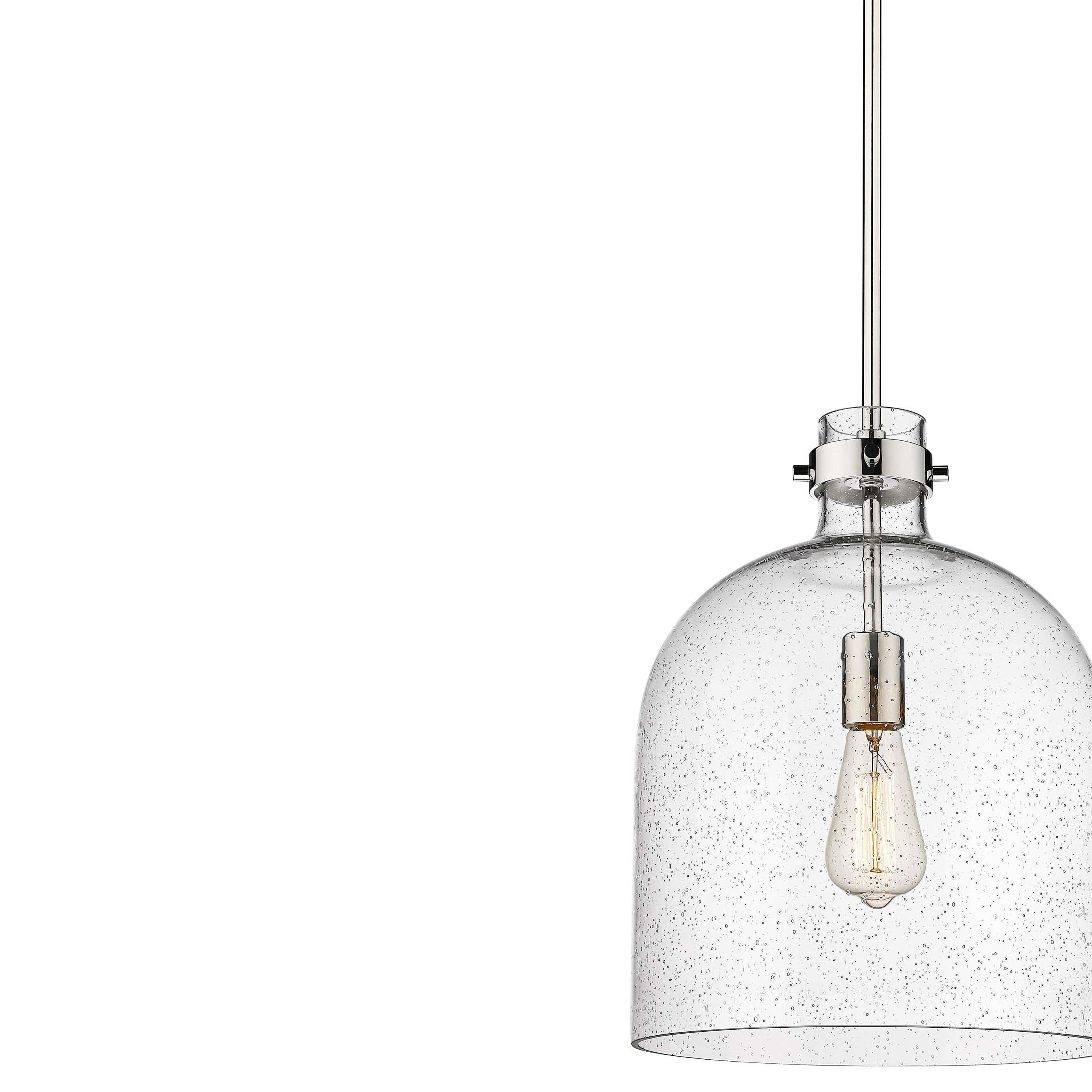 Z-Lite 817-12PN Pearson Pendant in Polished Nickel