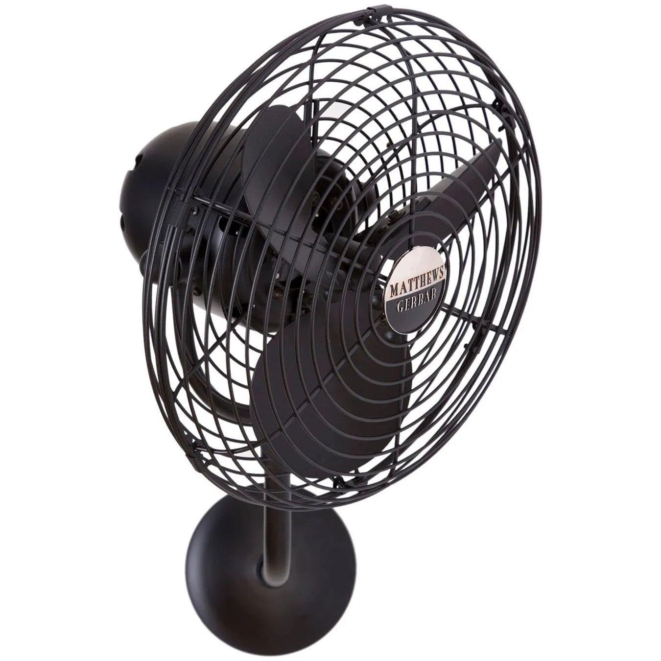 Matthews Fan Company - Michelle Parede Wall Fan - MP-BK-MTL - Canada Light Shop