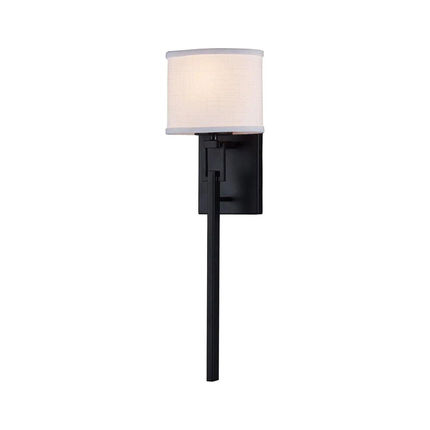 Justice Designs - Alpine Wall Sconce - FAB-4401-CREM-DBRZ - Canada Light Shop