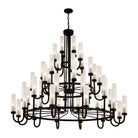Justice Designs - Anchor Chandelier - FSN-4343-CLFR-DBRZ - Canada Light Shop