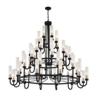 Justice Designs - Anchor Chandelier - FSN-4343-CLFR-DBRZ - Canada Light Shop