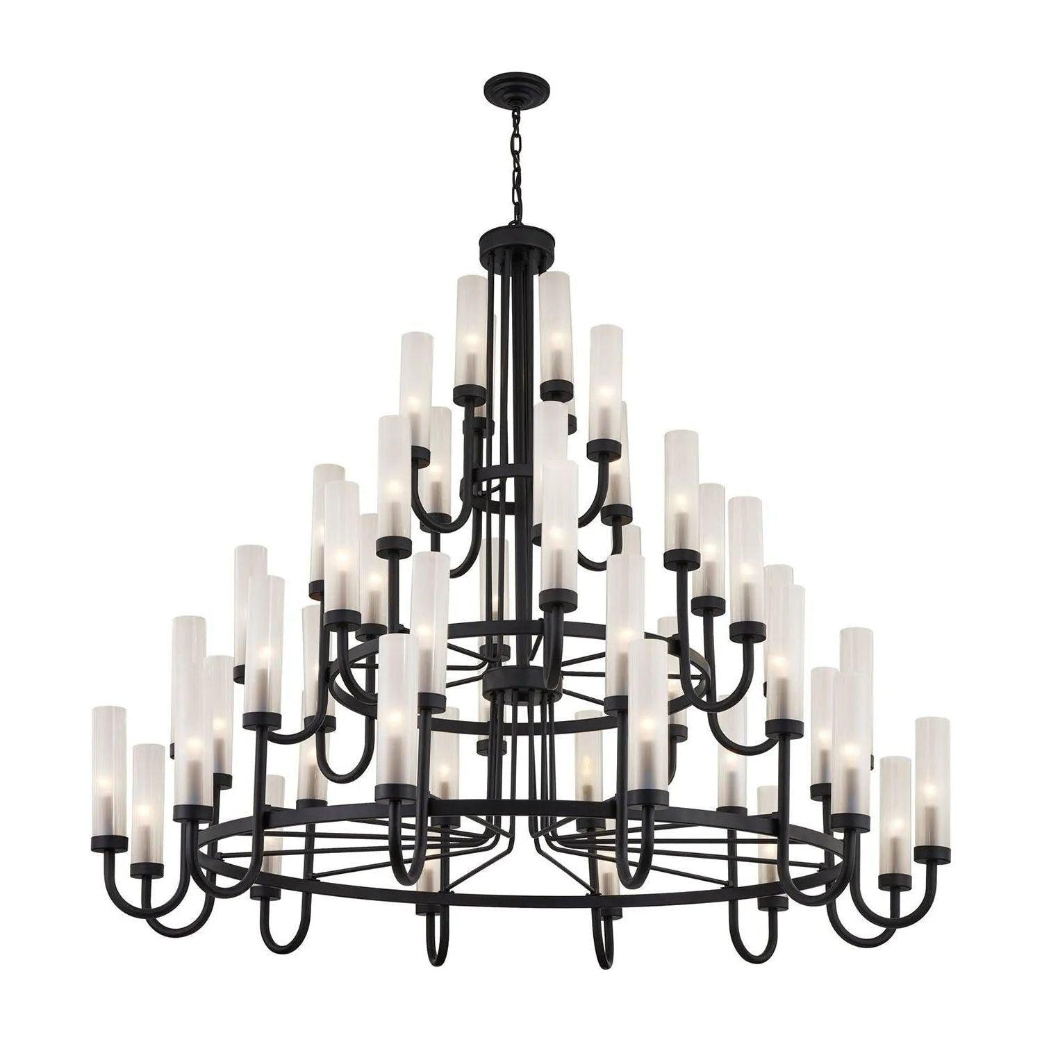 Justice Designs - Anchor Chandelier - FSN-4343-CLFR-DBRZ - Canada Light Shop