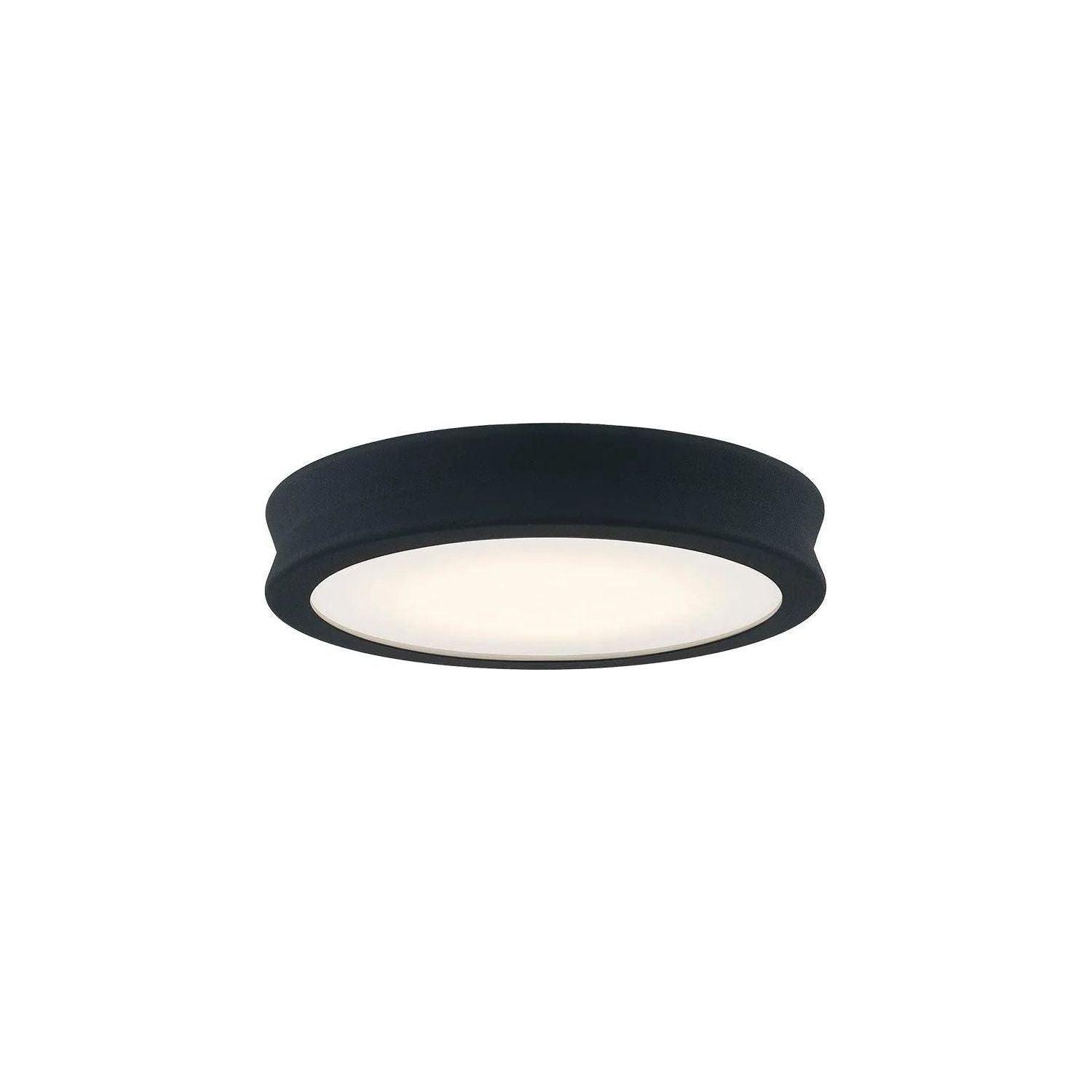 Justice Designs - Bevel LED Flush-Mount - FSN-4181-OPAL-MBTX - Canada Light Shop
