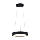 Justice Designs - Bevel LED Pendant - FSN-4191-OPAL-MBTX - Canada Light Shop