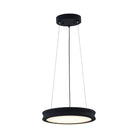 Justice Designs - Bevel LED Pendant - FSN-4191-OPAL-MBTX - Canada Light Shop