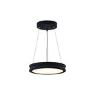 Justice Designs - Bevel LED Pendant - FSN-4191-OPAL-MBTX - Canada Light Shop