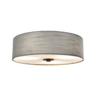 Justice Designs - Classic LED Flush-Mount - FAB-9595-CREM-NCKL - Canada Light Shop