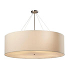 Justice Designs - Classic Pendant - FAB-9590-CREM-NCKL - Canada Light Shop
