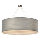 Justice Designs - Classic Pendant - FAB-9590-CREM-NCKL - Canada Light Shop