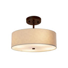 Justice Designs - Classic Pendant - FAB-9590-CREM-NCKL - Canada Light Shop