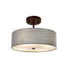 Justice Designs - Classic Pendant - FAB-9590-CREM-NCKL - Canada Light Shop