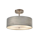 Justice Designs - Classic Pendant - FAB-9590-CREM-NCKL - Canada Light Shop