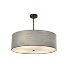 Justice Designs - Classic Pendant - FAB-9590-CREM-NCKL - Canada Light Shop