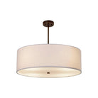 Justice Designs - Classic Pendant - FAB-9590-CREM-NCKL - Canada Light Shop