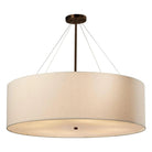 Justice Designs - Classic Pendant - FAB-9590-CREM-NCKL - Canada Light Shop