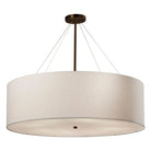 Justice Designs - Classic Pendant - FAB-9590-CREM-NCKL - Canada Light Shop