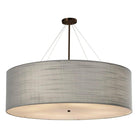 Justice Designs - Classic Pendant - FAB-9590-CREM-NCKL - Canada Light Shop