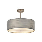 Justice Designs - Classic Pendant - FAB-9590-CREM-NCKL - Canada Light Shop