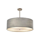 Justice Designs - Classic Pendant - FAB-9590-CREM-NCKL - Canada Light Shop